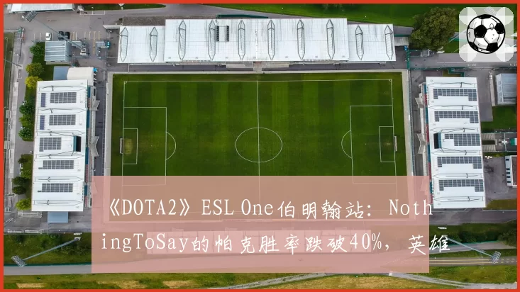 《DOTA2》ESL One伯明翰站：NothingToSay的帕克胜率跌破40%，英雄池是否遭遇瓶颈？